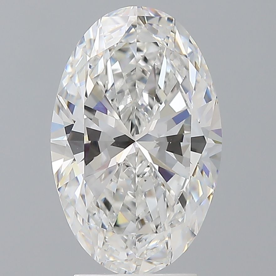 3.52 ct. oval Lab Grown Diamond front image