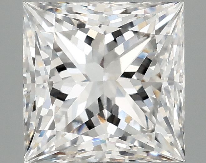 3.02 ct. princess Lab Grown Diamond front image