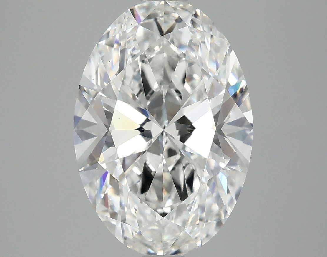 3.90 ct. oval Lab Grown Diamond front image