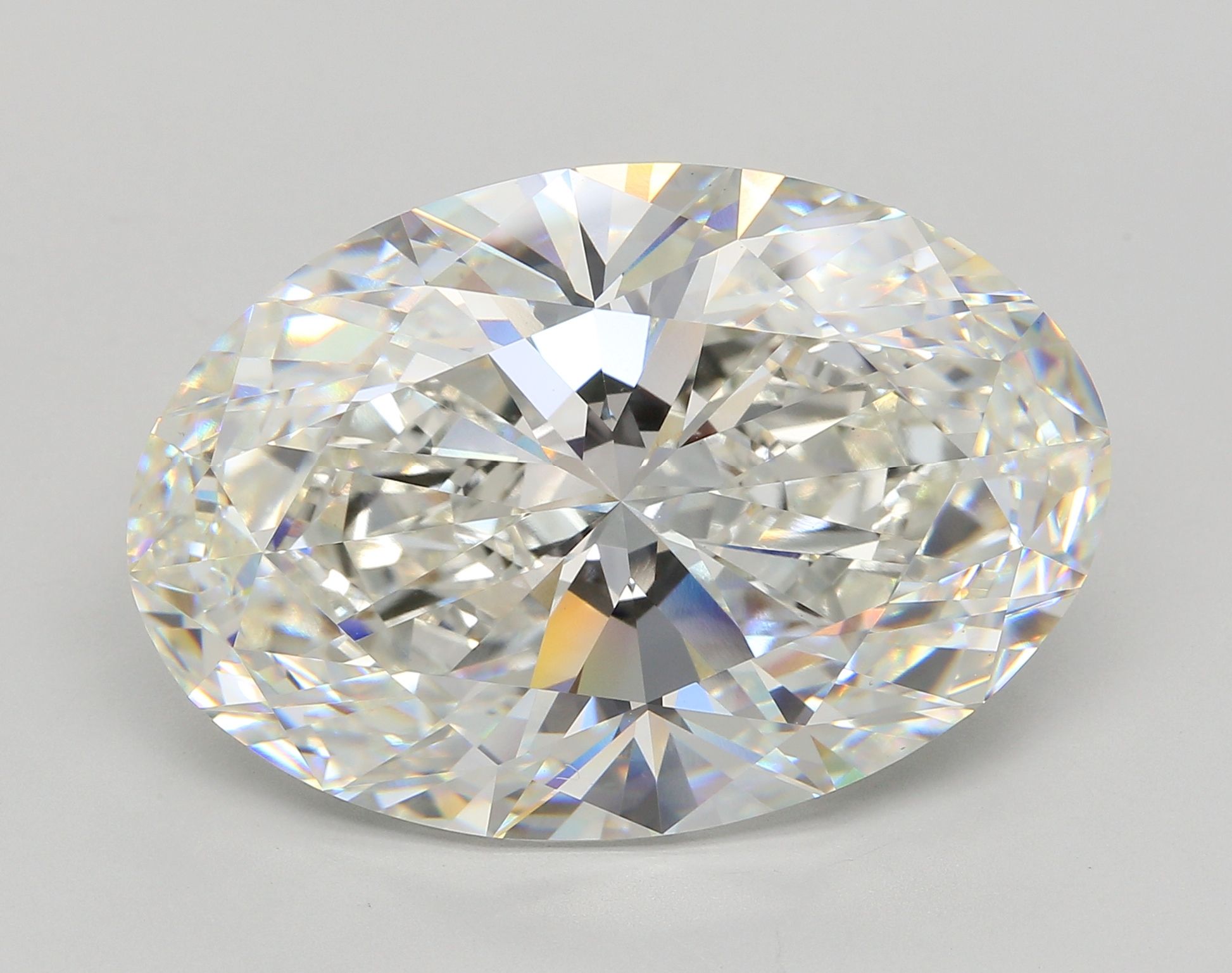 31.02 ct. oval Lab Grown Diamond front image