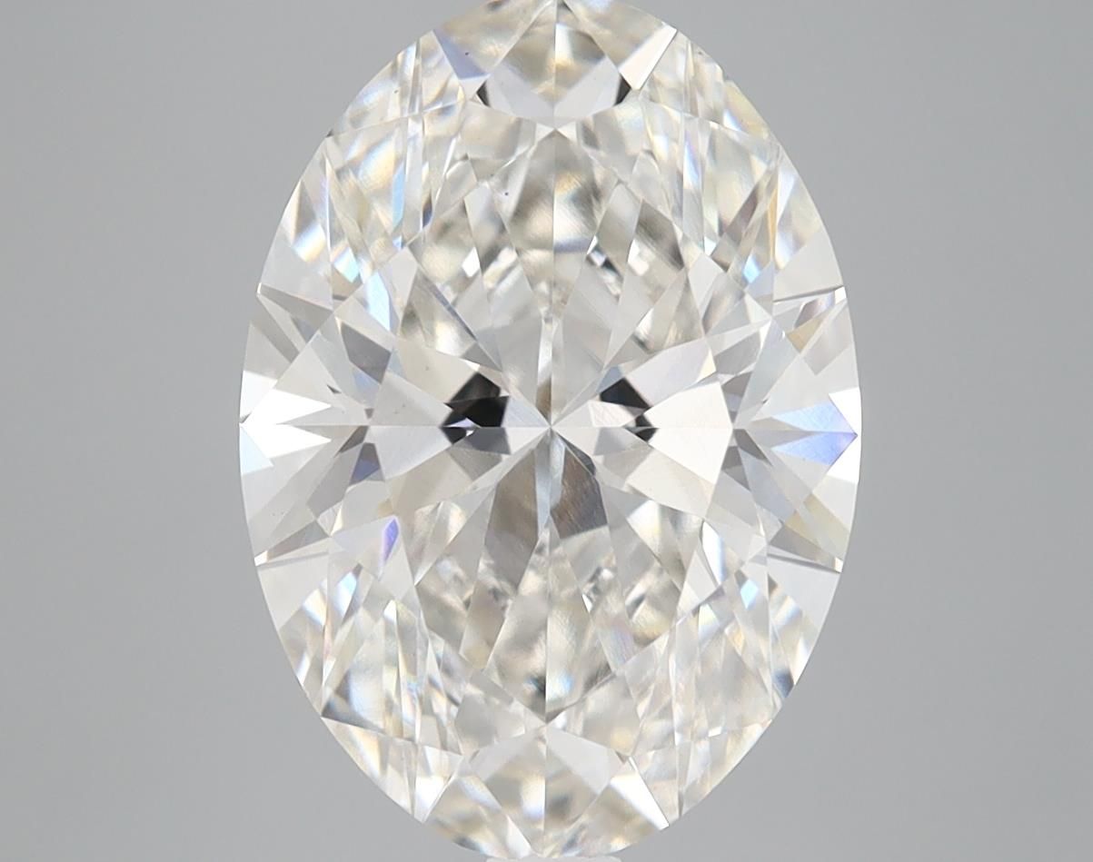 4.58 ct. oval Lab Grown Diamond front image