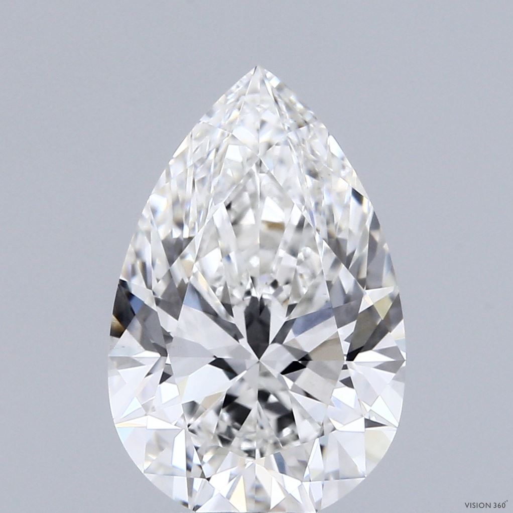 4.03 ct. pear Lab Grown Diamond front image