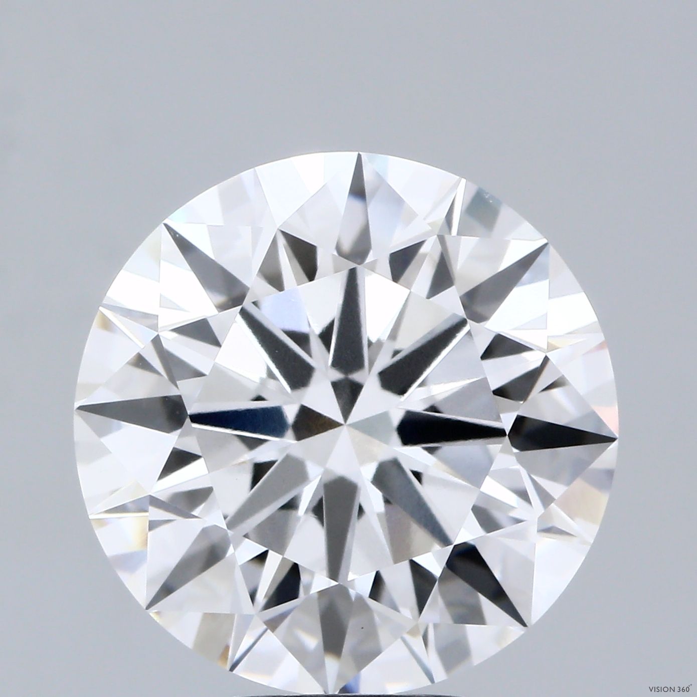 8.03 ct. round Lab Grown Diamond front image