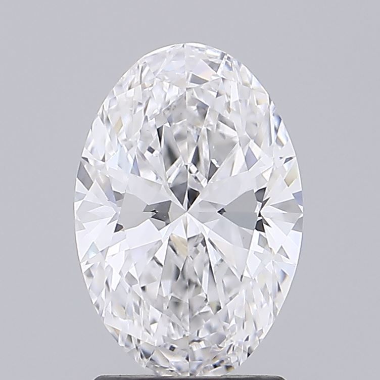 2.02 ct. oval Lab Grown Diamond front image