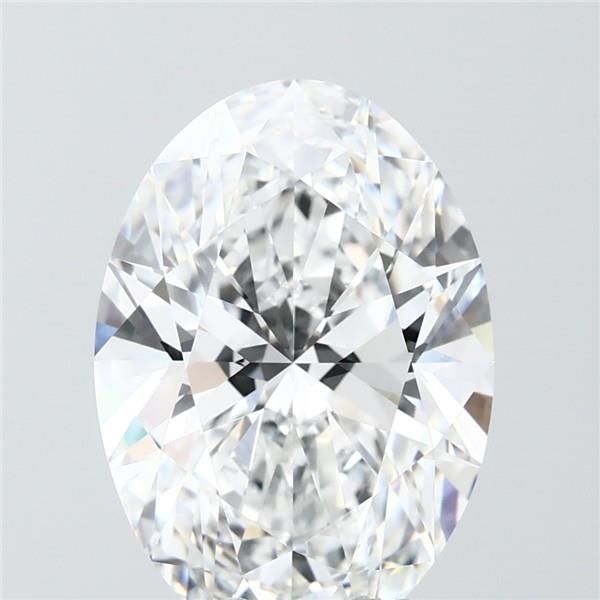 6.07 ct. oval Lab Grown Diamond front image