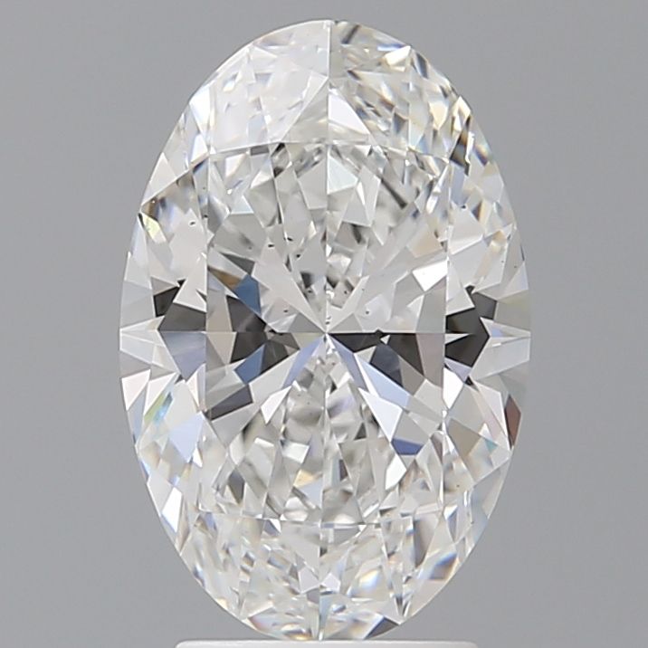 3.08 ct. oval Lab Grown Diamond front image