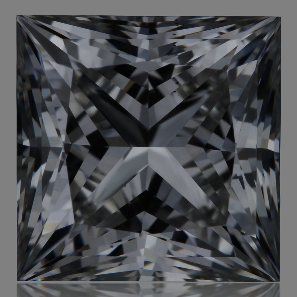 2.09 ct. princess Lab Grown Diamond front image