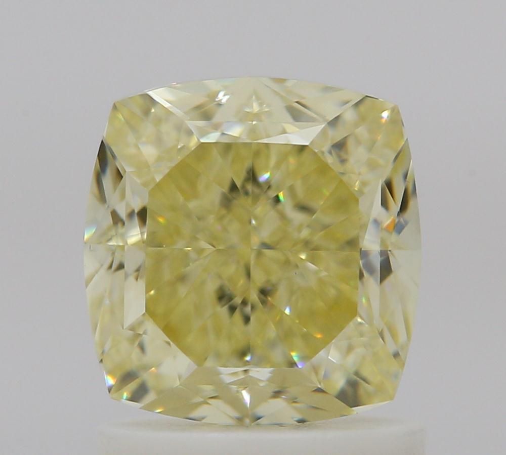 Diament 1.56 ct Fancy Light Yellow/VS1