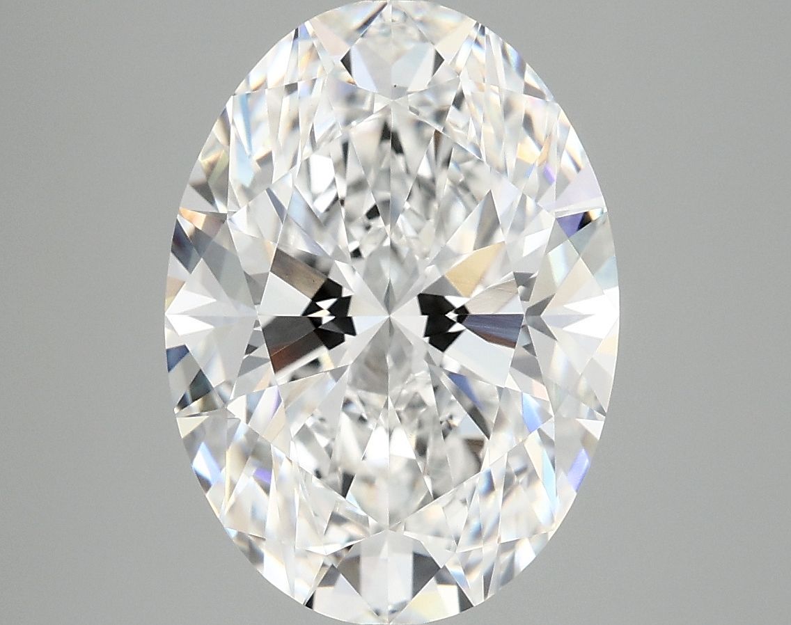 5.07 ct. oval Lab Grown Diamond front image