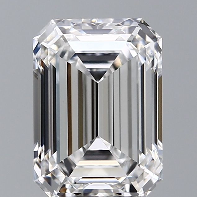 3.58 ct. emerald Lab Grown Diamond front image