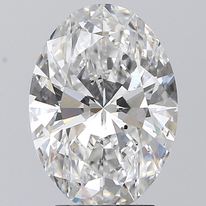 3.63 ct. oval Lab Grown Diamond front image