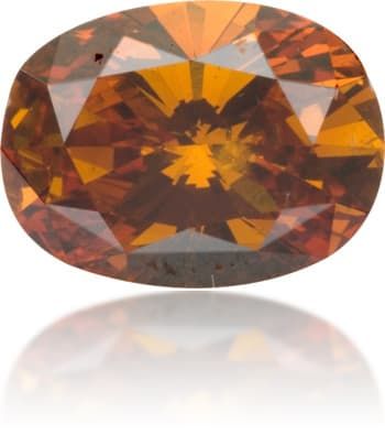 Diament 1.53 ct Fancy Dark Brown/I1