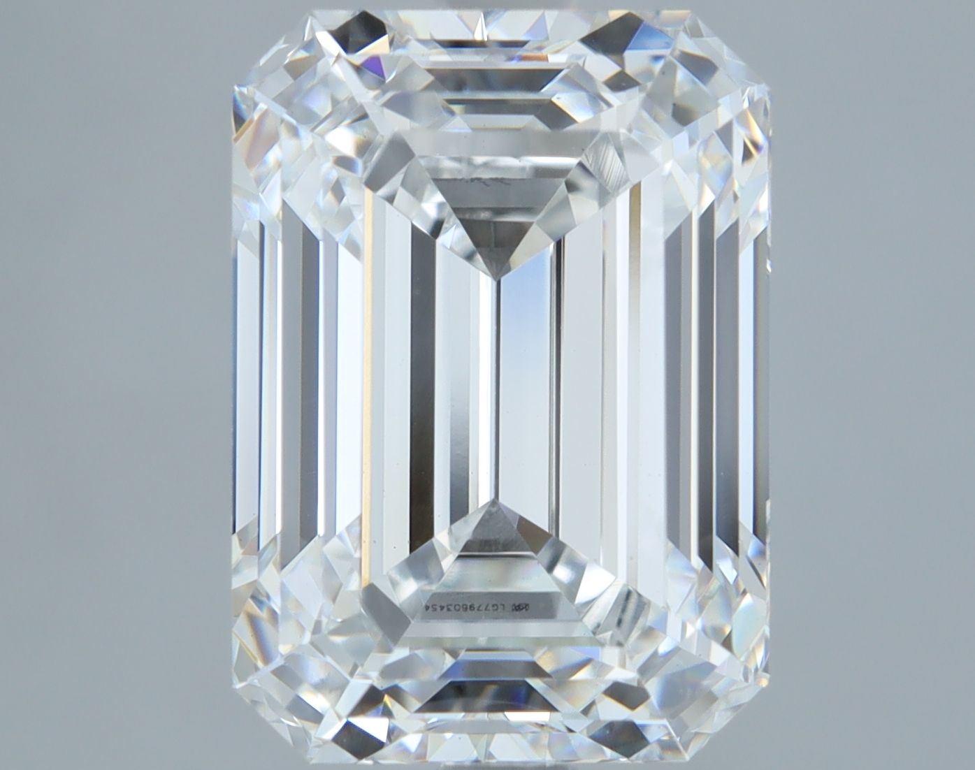 4.05 ct. emerald Lab Grown Diamond front image