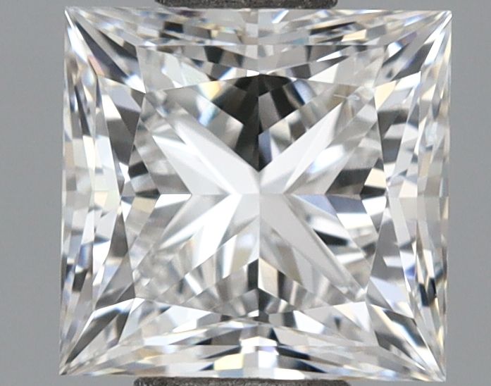 1 ct lab-grown Princess Diamond
