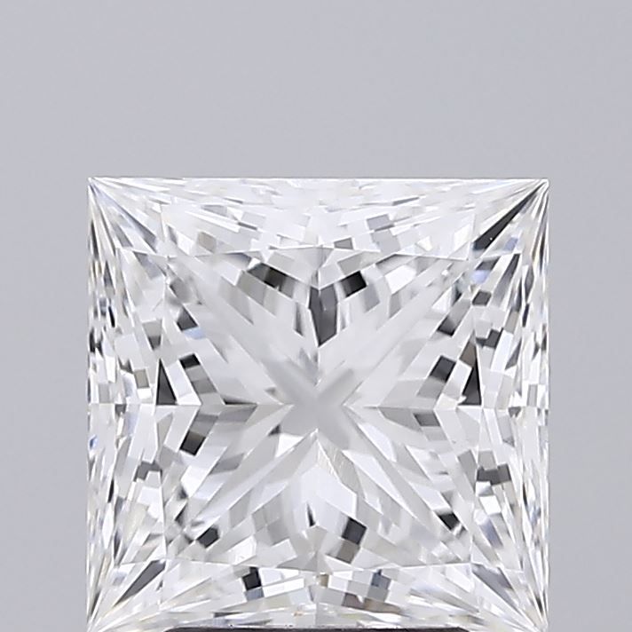 3.09 ct. princess Lab Grown Diamond front image