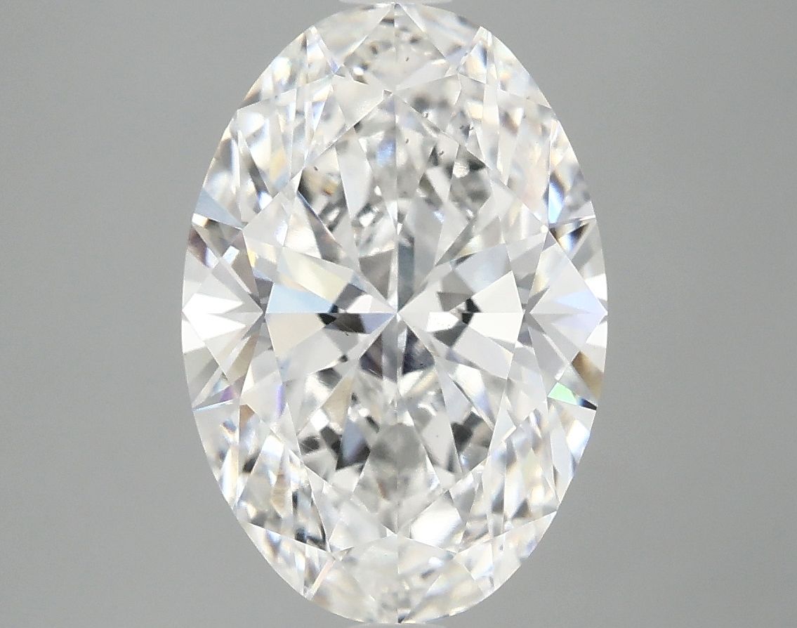4.08 ct. oval Lab Grown Diamond front image