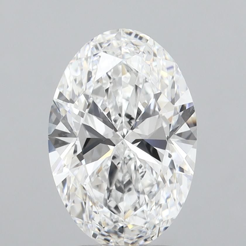 3.00 ct. oval Lab Grown Diamond front image