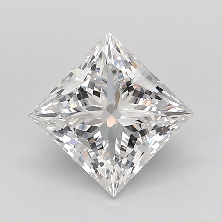 2.54 ct. princess Lab Grown Diamond front image