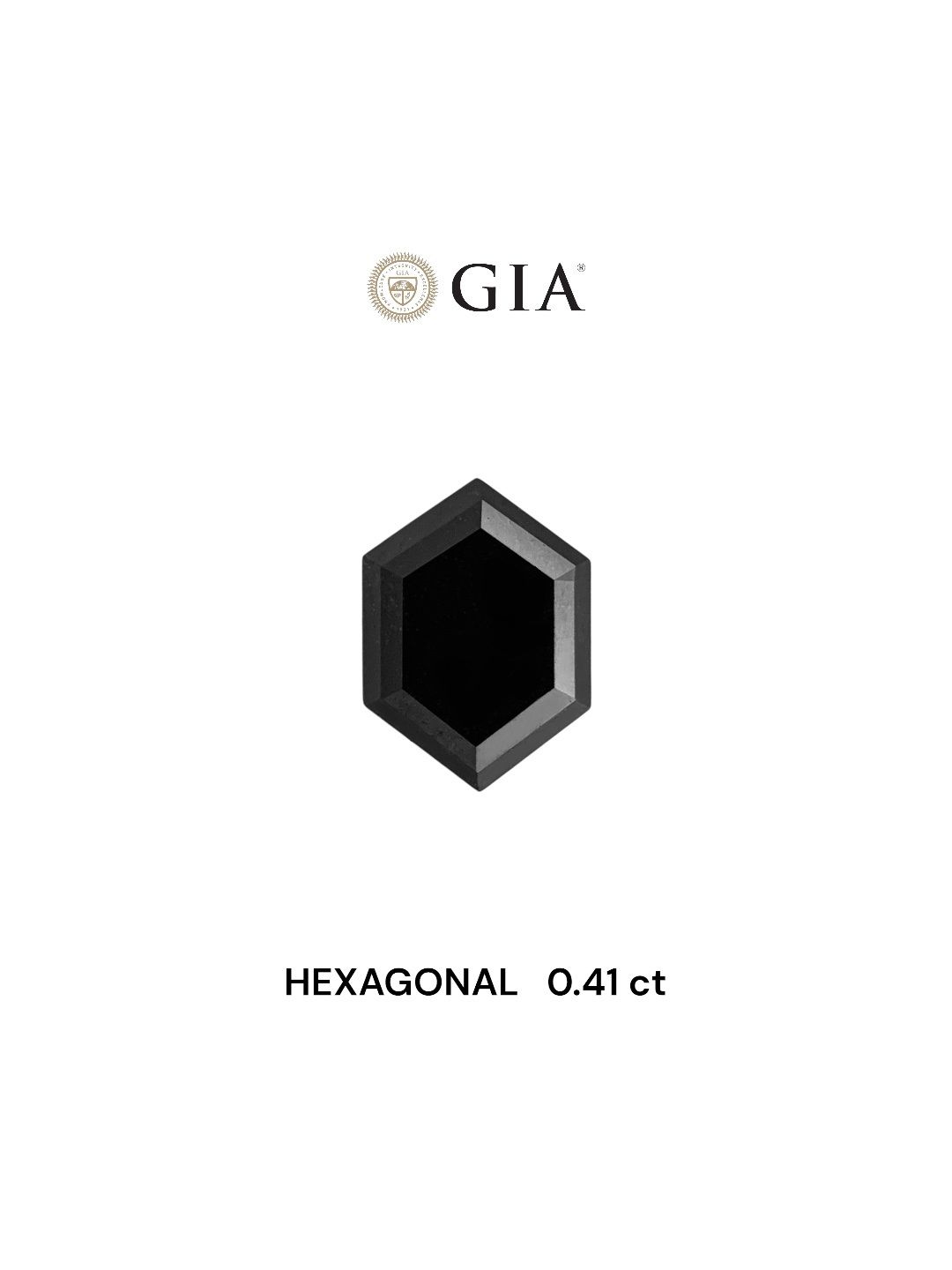 0.41 ct Hexagonal Diamond
