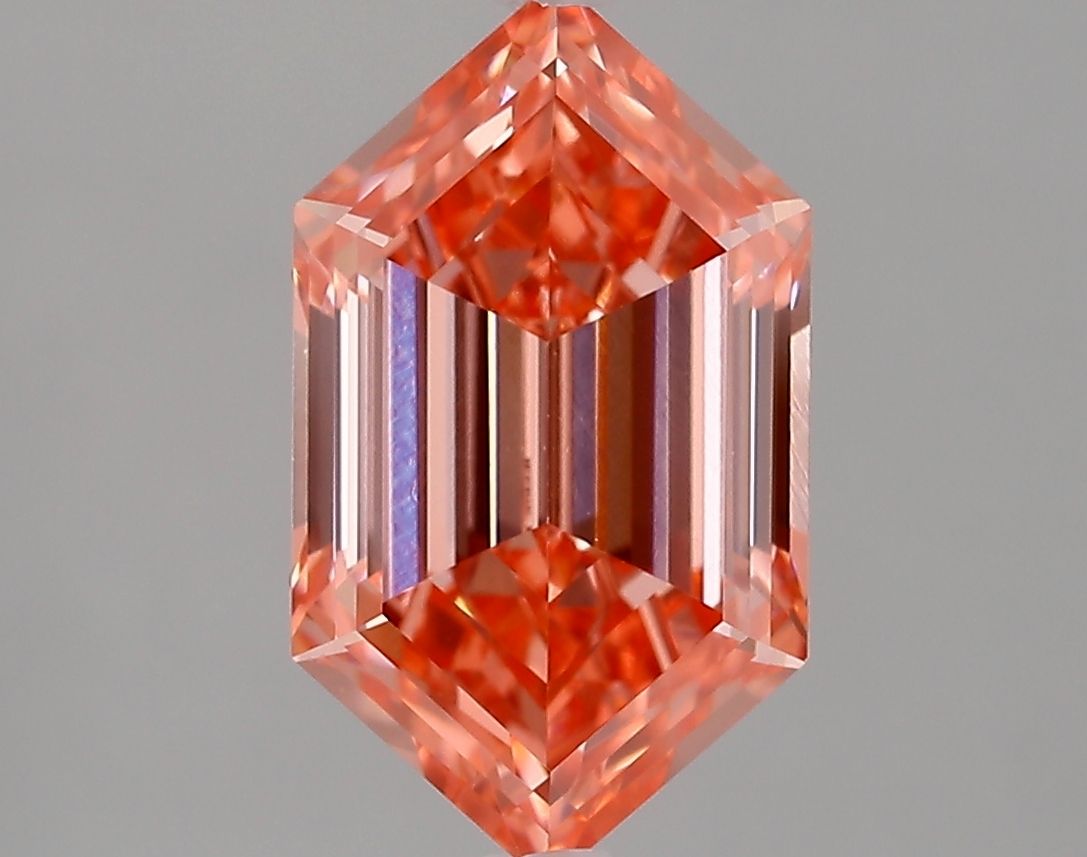 3.25 ct lab-grown Hexagonal Diamond