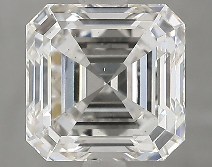 2.87 ct Square Emerald diamond