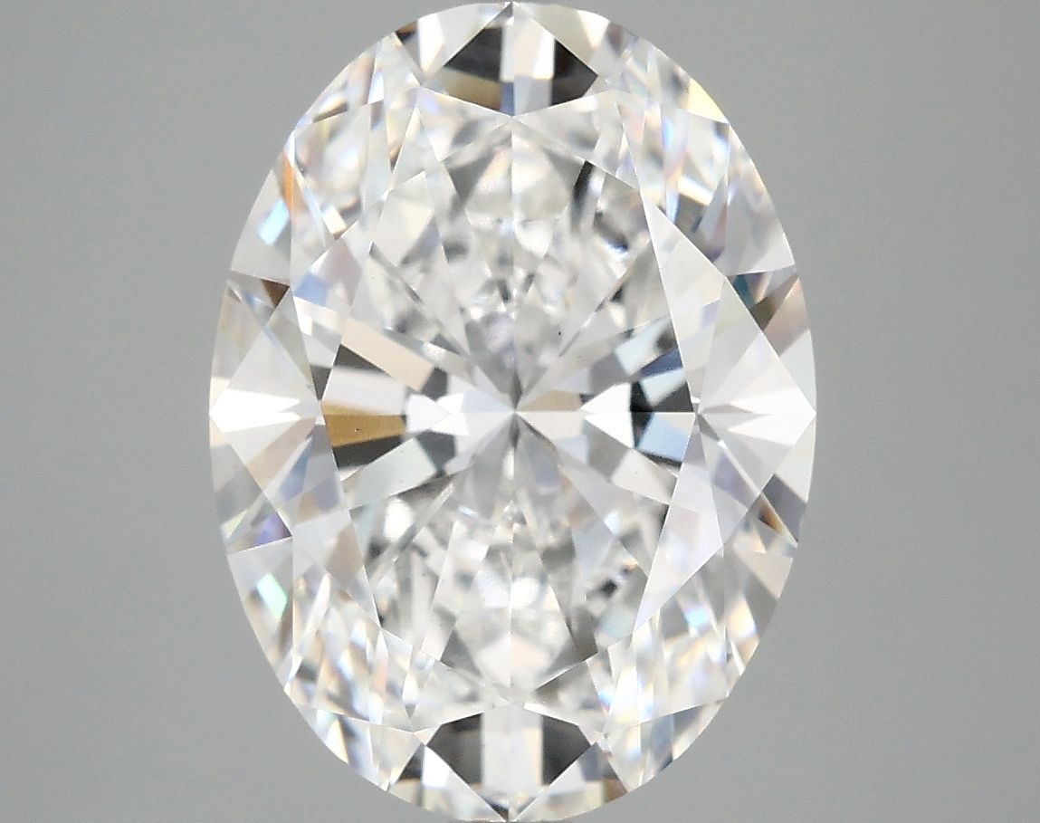 5.02 ct. oval Lab Grown Diamond front image