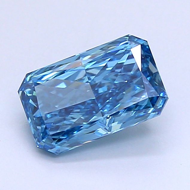 1.23 CT Fancy Vivid Blue RADIANT