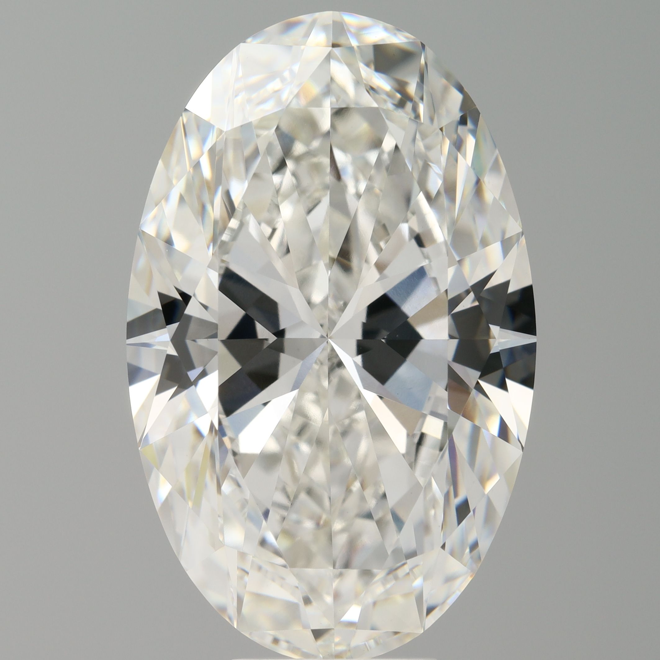 10.00 ct. oval Lab Grown Diamond front image