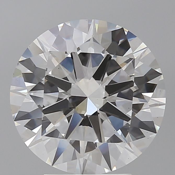 4.10 ct. round Lab Grown Diamond front image