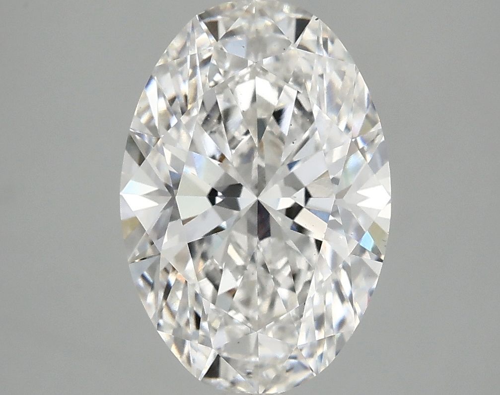 3.07 ct. oval Lab Grown Diamond front image