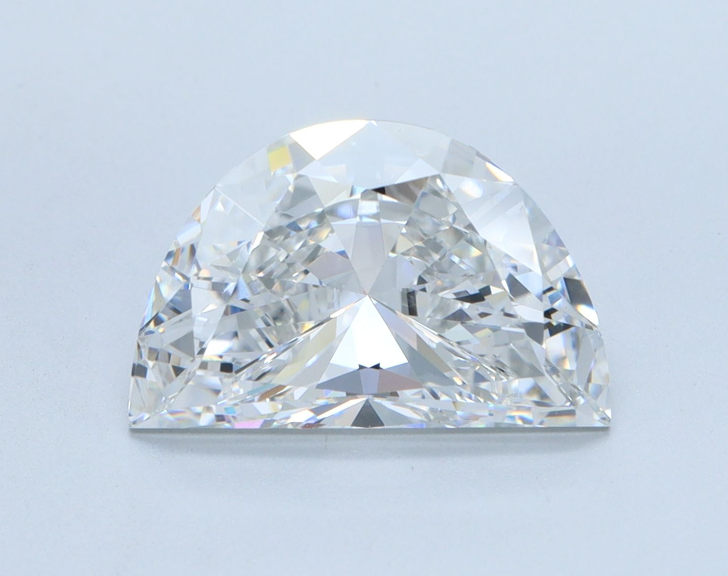 3.15 ct lab-grown Half moon Diamond