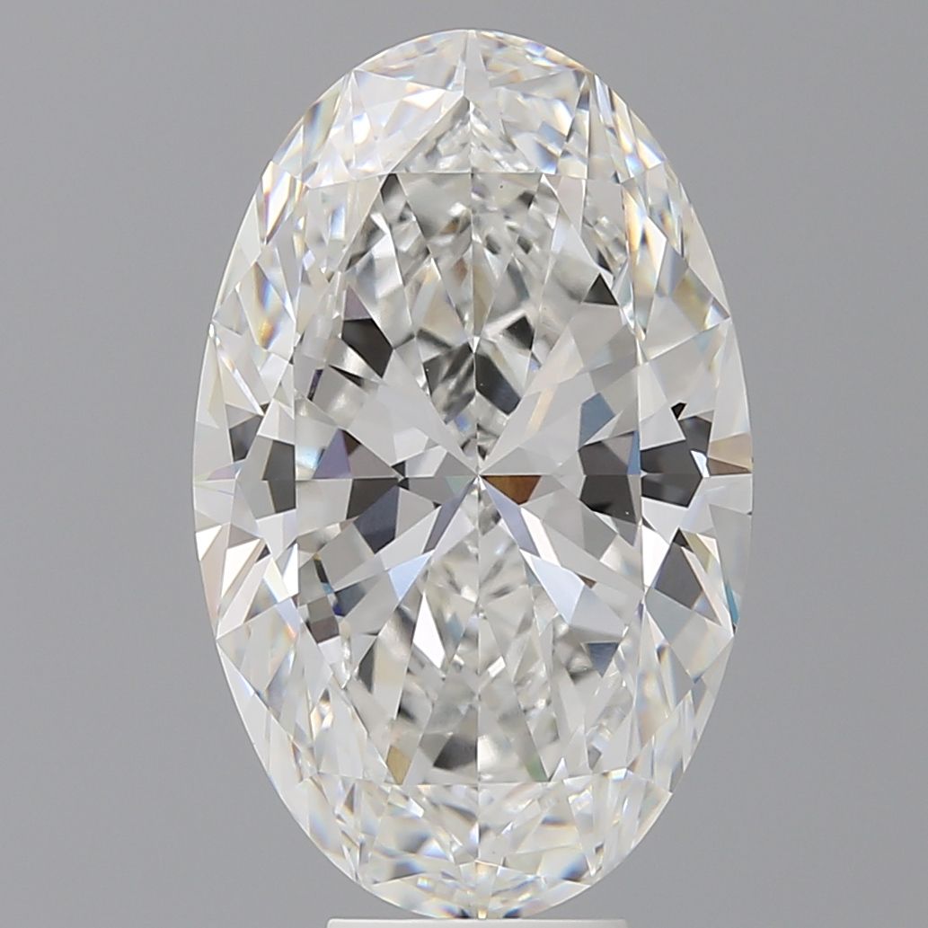 8.58 ct. oval Lab Grown Diamond front image