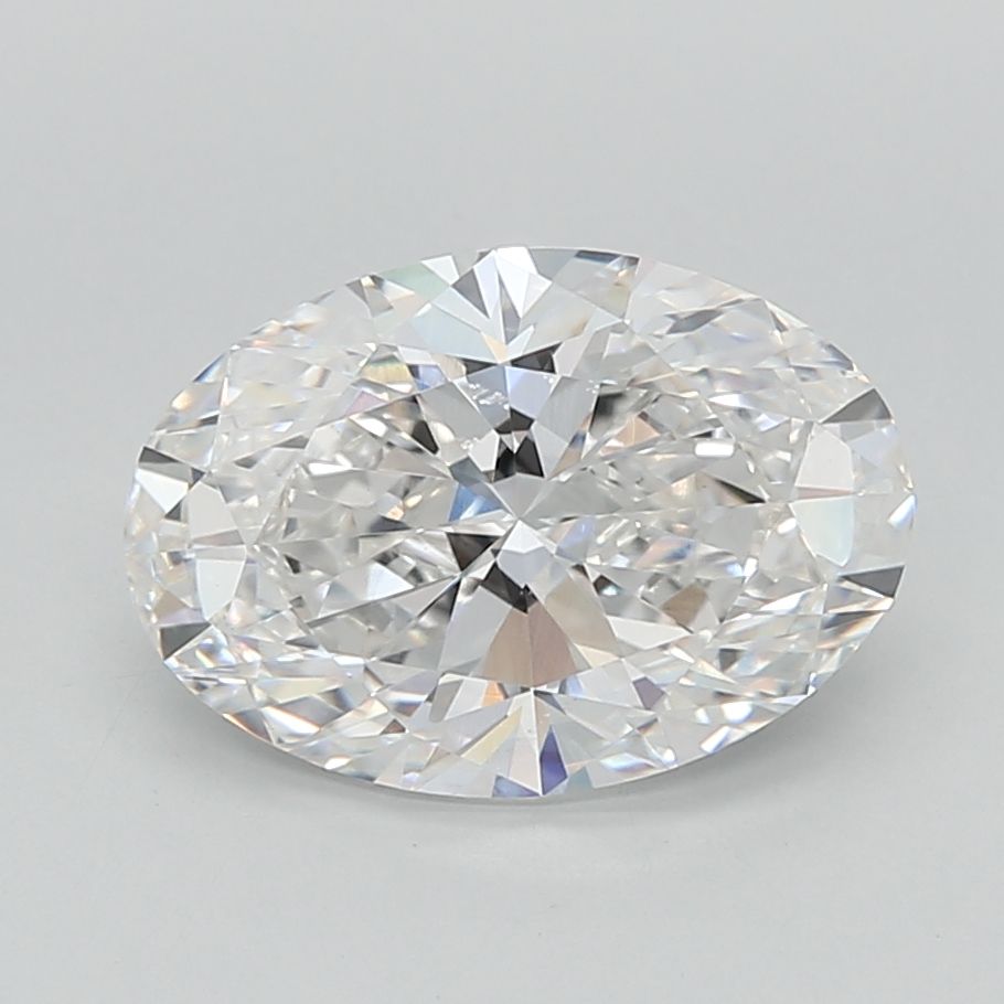 2.57 ct. oval Lab Grown Diamond front image