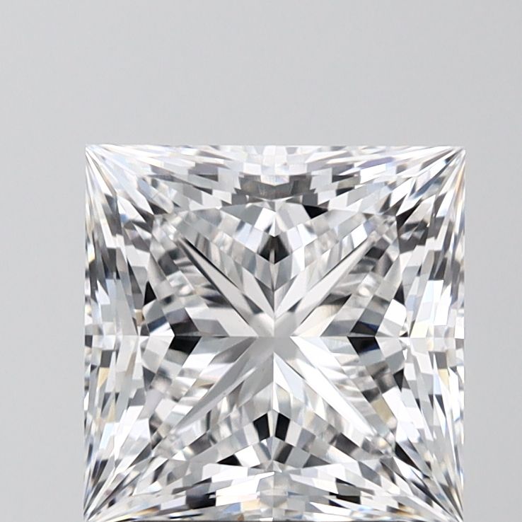 3.08 ct. princess Lab Grown Diamond front image