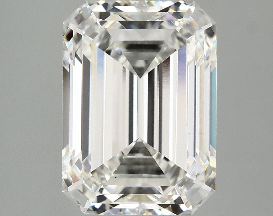 4.05 ct. emerald Lab Grown Diamond front image