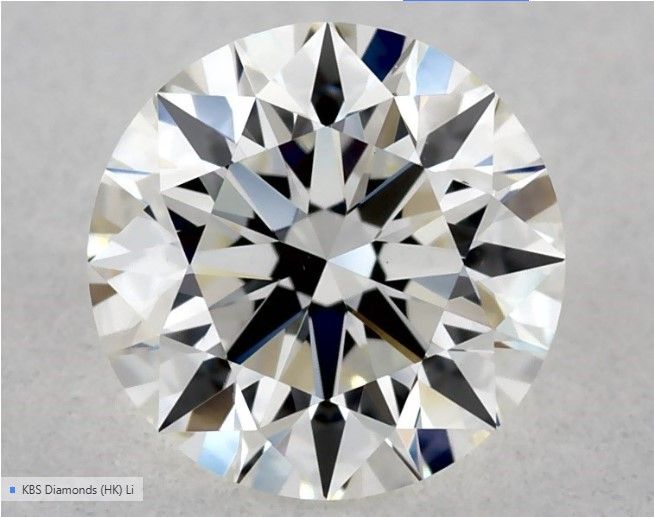 0.58 ct Round diamond