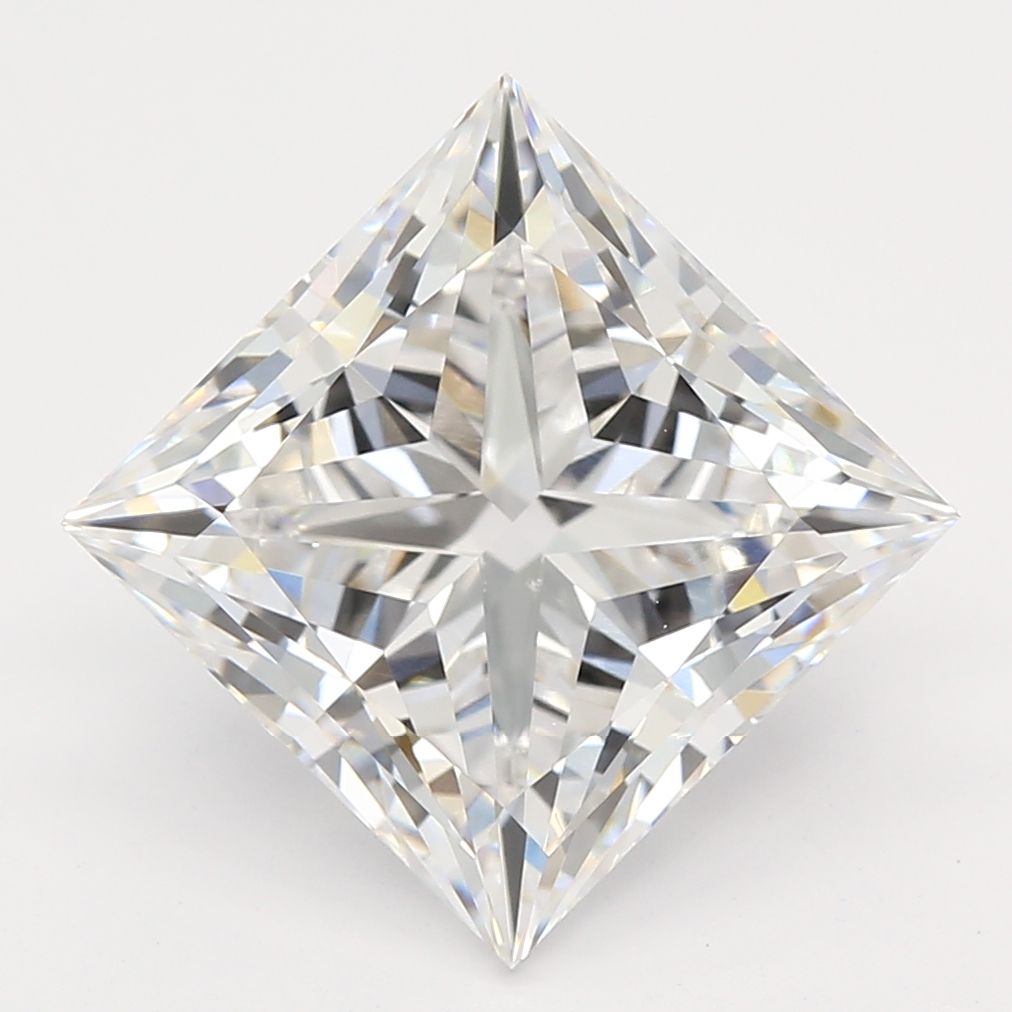 5.02 ct. princess Lab Grown Diamond front image