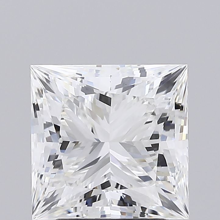 3.09 ct. princess Lab Grown Diamond front image