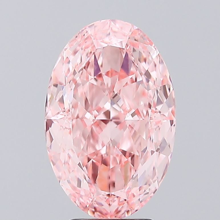 5.18 ct. oval Lab Grown Diamond front image