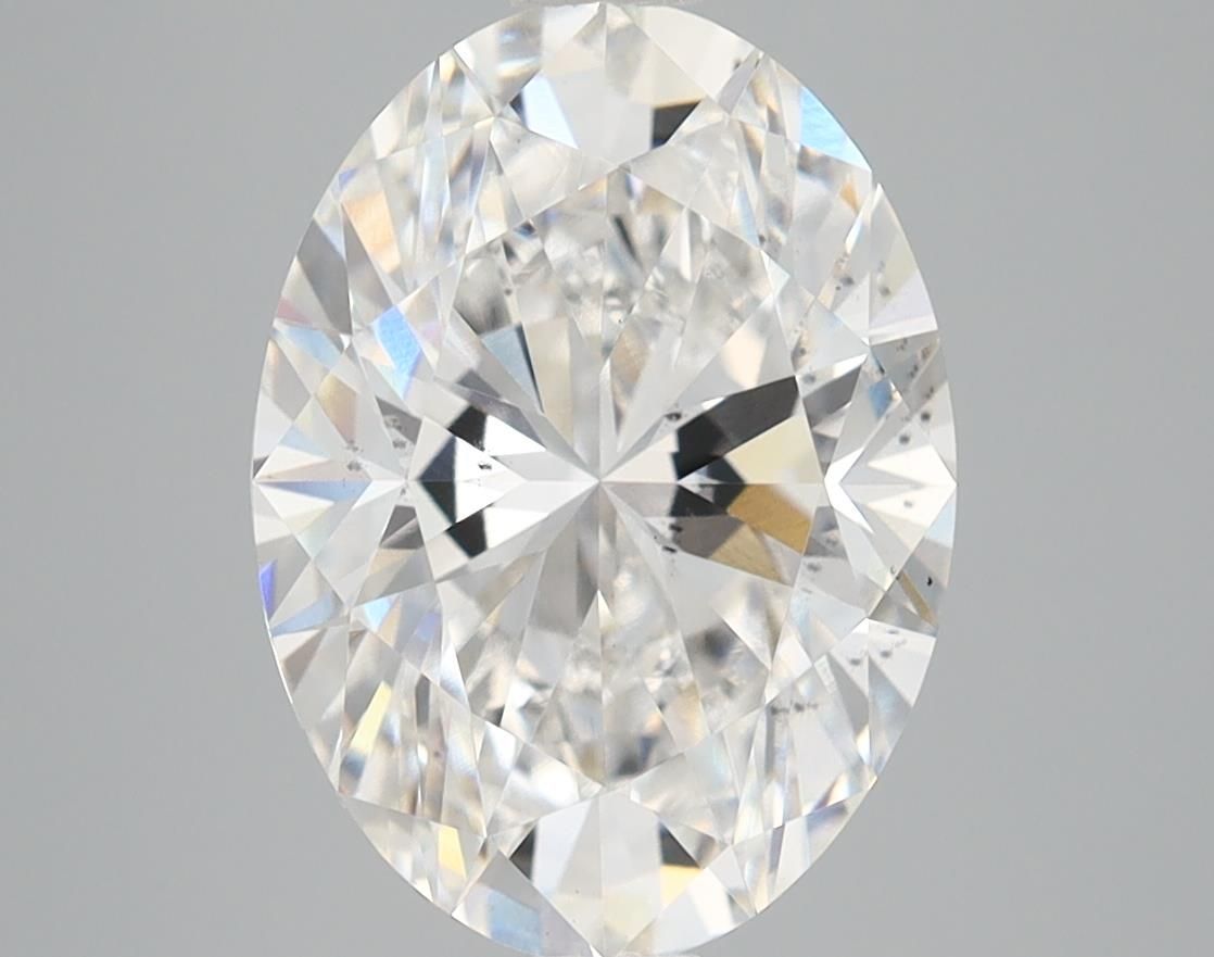 4.06 ct. oval Lab Grown Diamond front image