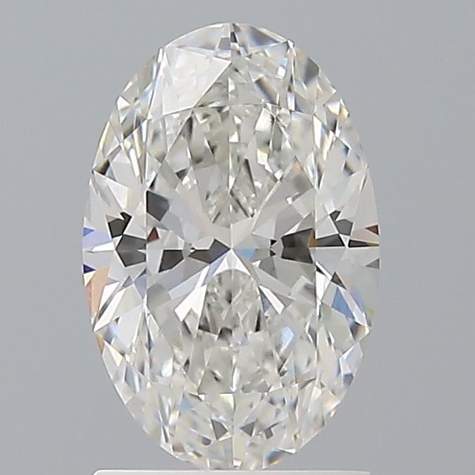 1.59 ct. oval Lab Grown Diamond front image