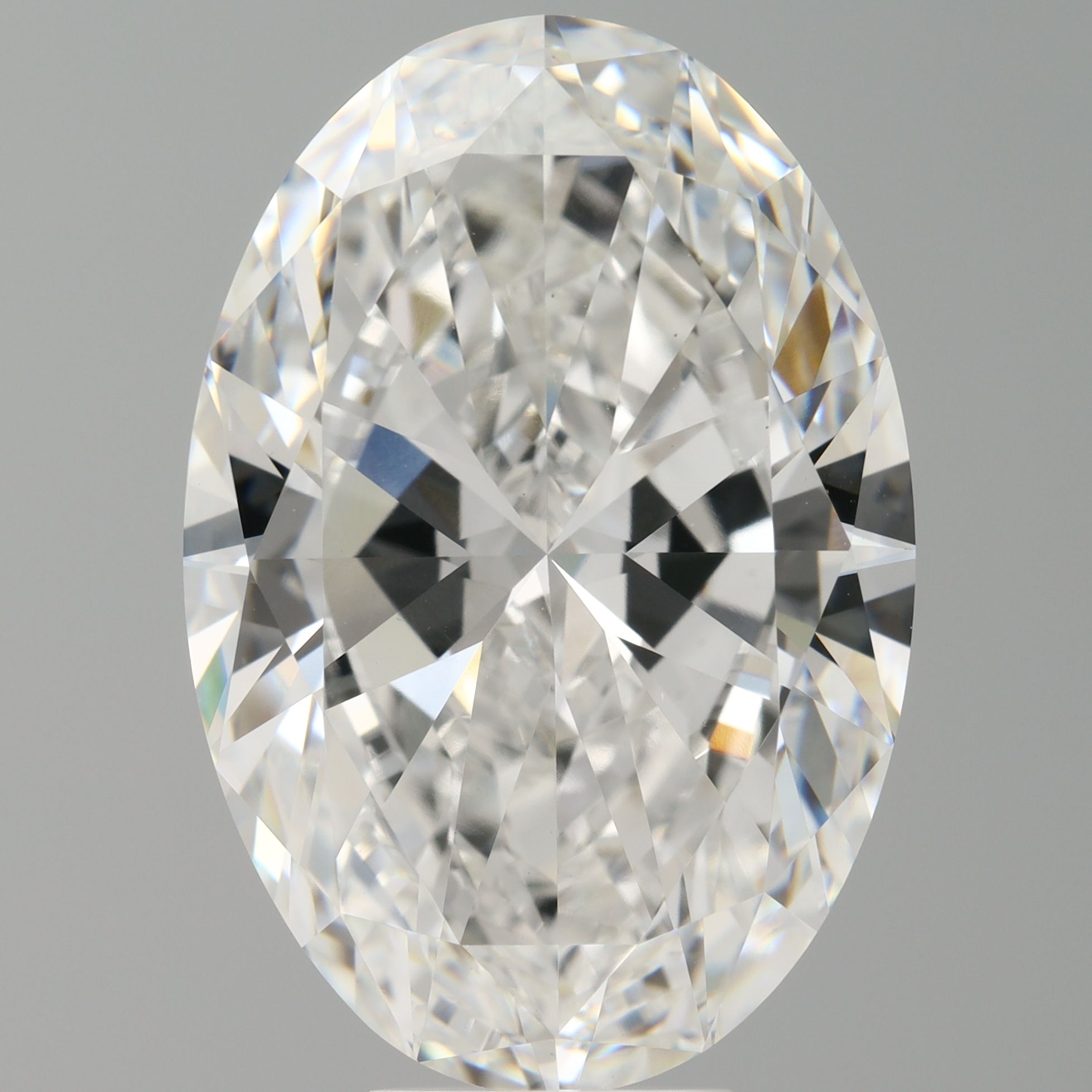 9.50 ct. oval Lab Grown Diamond front image