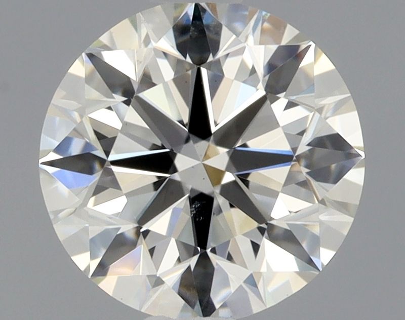 Diamant Rond 0.90 ct - Couleur J - Pureté SI1