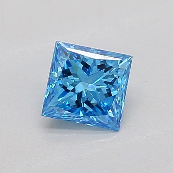 0.25 CT Fancy Vivid Blue PRINCESS