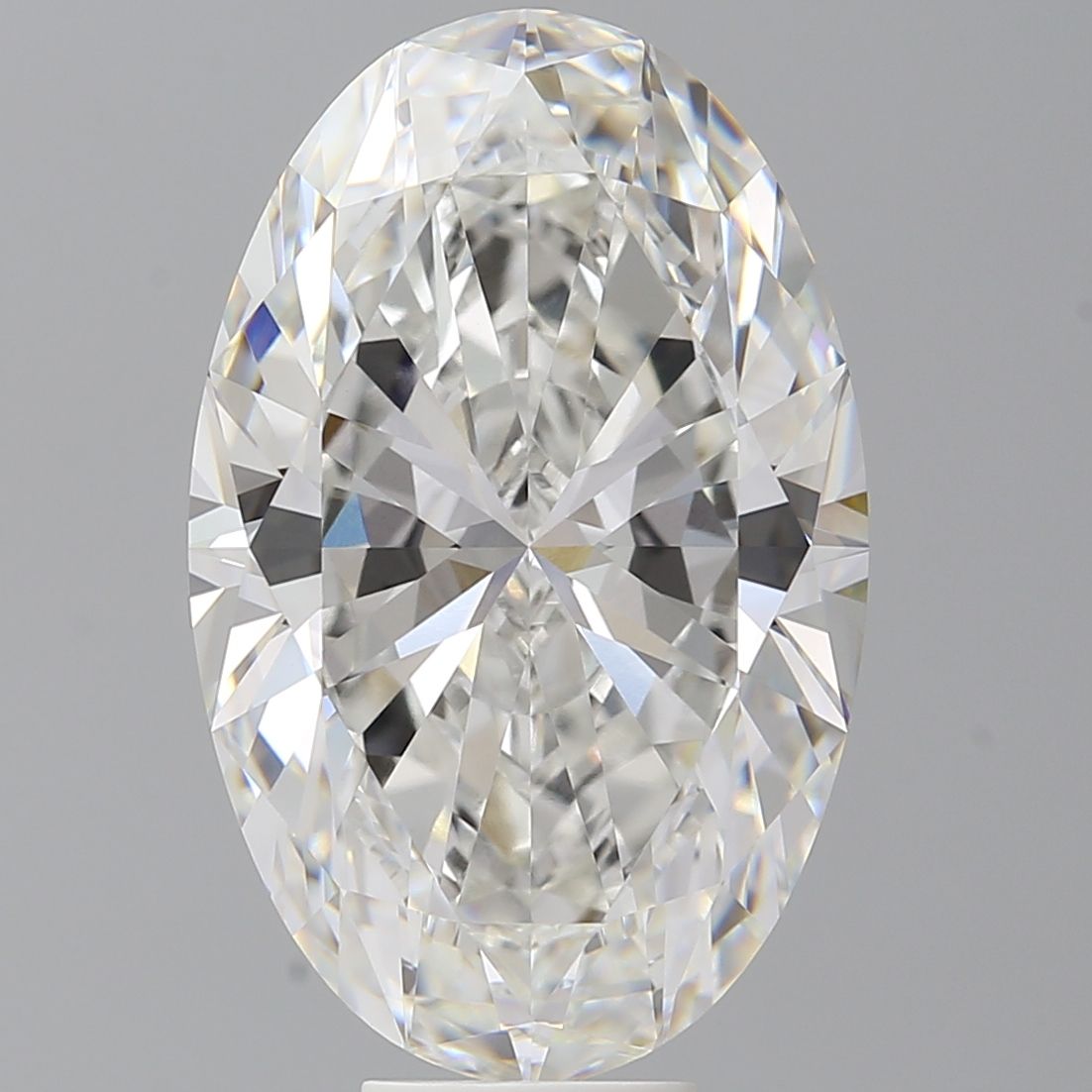 11.07 ct. oval Lab Grown Diamond front image