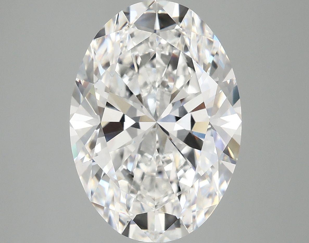 5.09 ct. oval Lab Grown Diamond front image