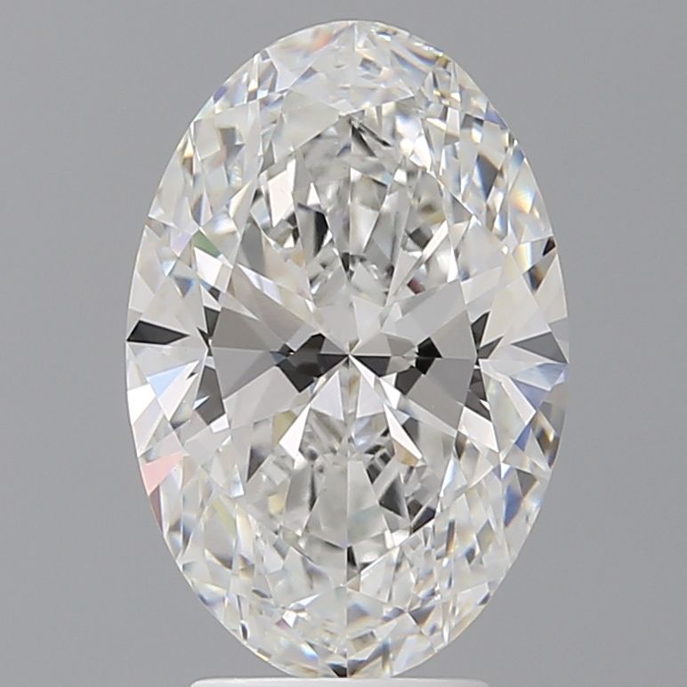4.09 ct. oval Lab Grown Diamond front image