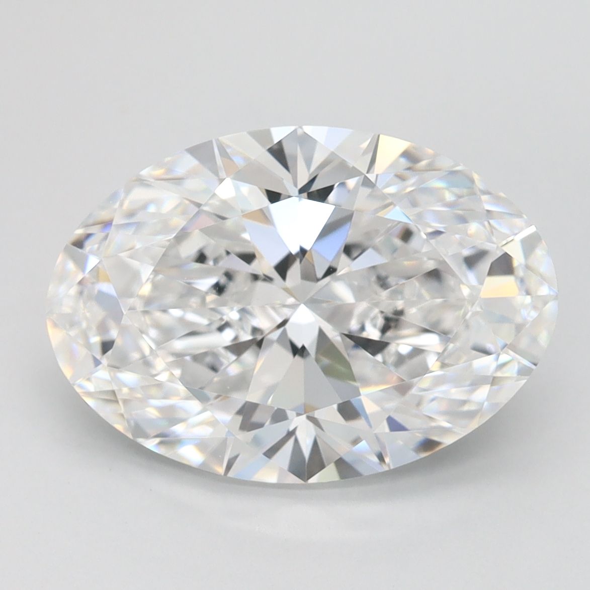 3.38 ct. oval Lab Grown Diamond front image