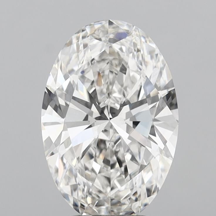3.05 ct. oval Lab Grown Diamond front image