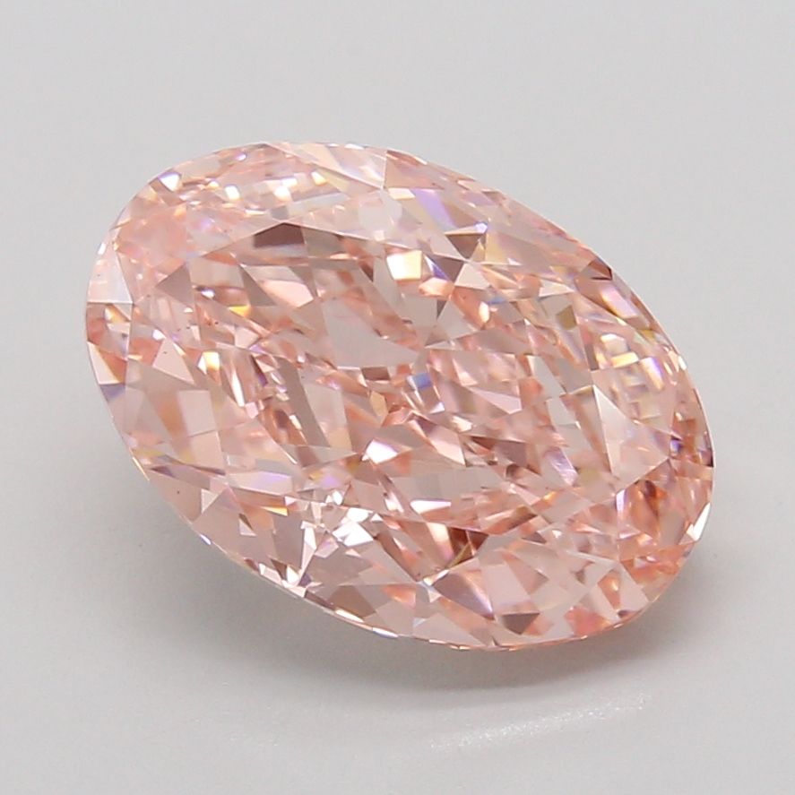 5.02 ct. oval Lab Grown Diamond front image